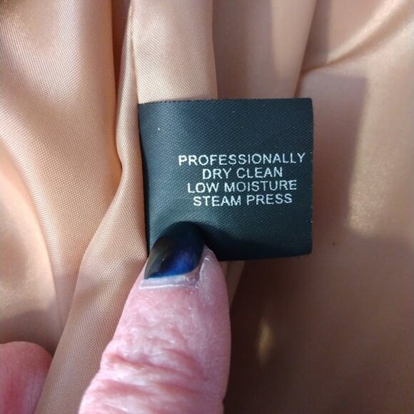 London Fog Wool Blend Double Breasted Pea Coat Women Plus Sz 3X** Camel Tan - Picture 13 of 16